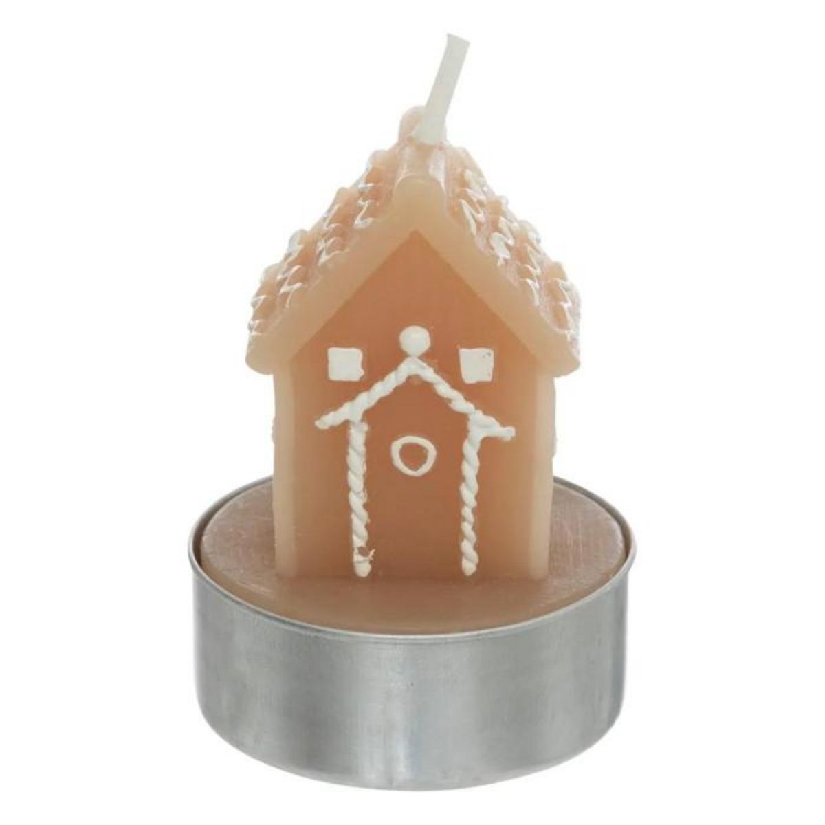 ATMOSPHERA Lot de 4 Bougies Déco  Maison  98g Beige