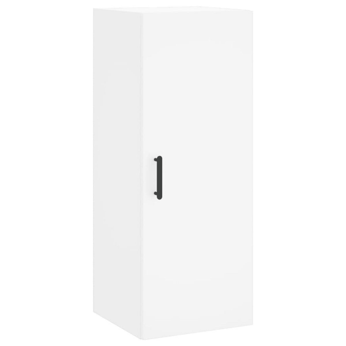 VIDAXL Armoire murale blanc 34,5x34x90 cm