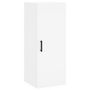 Voir la diapositive 2 : VIDAXL Armoire murale blanc 34,5x34x90 cm