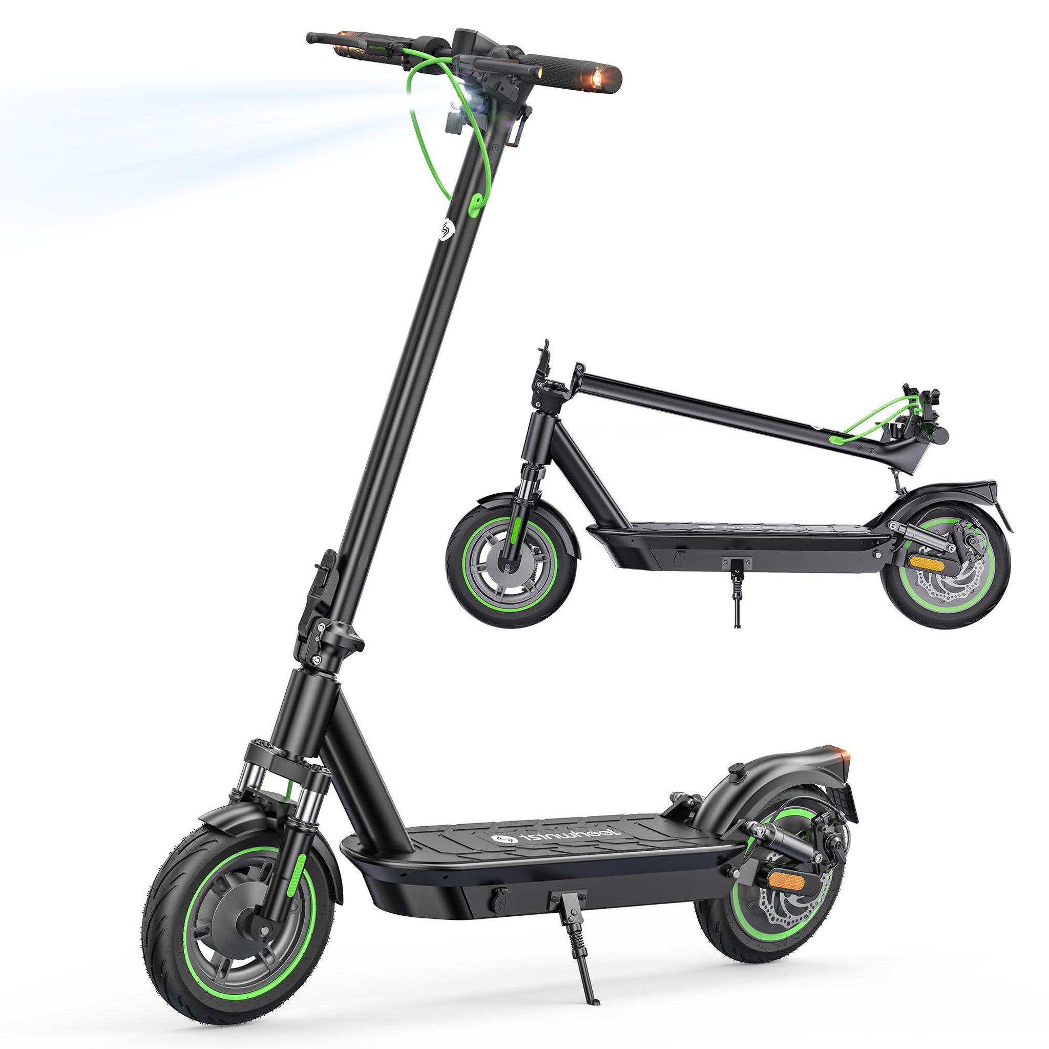 Voir la diapositive 4 : ISINWHEEL Trottinette électrique pour adultes iSinwheel S10 Plus, Max 20 km/h, contrôle par application
