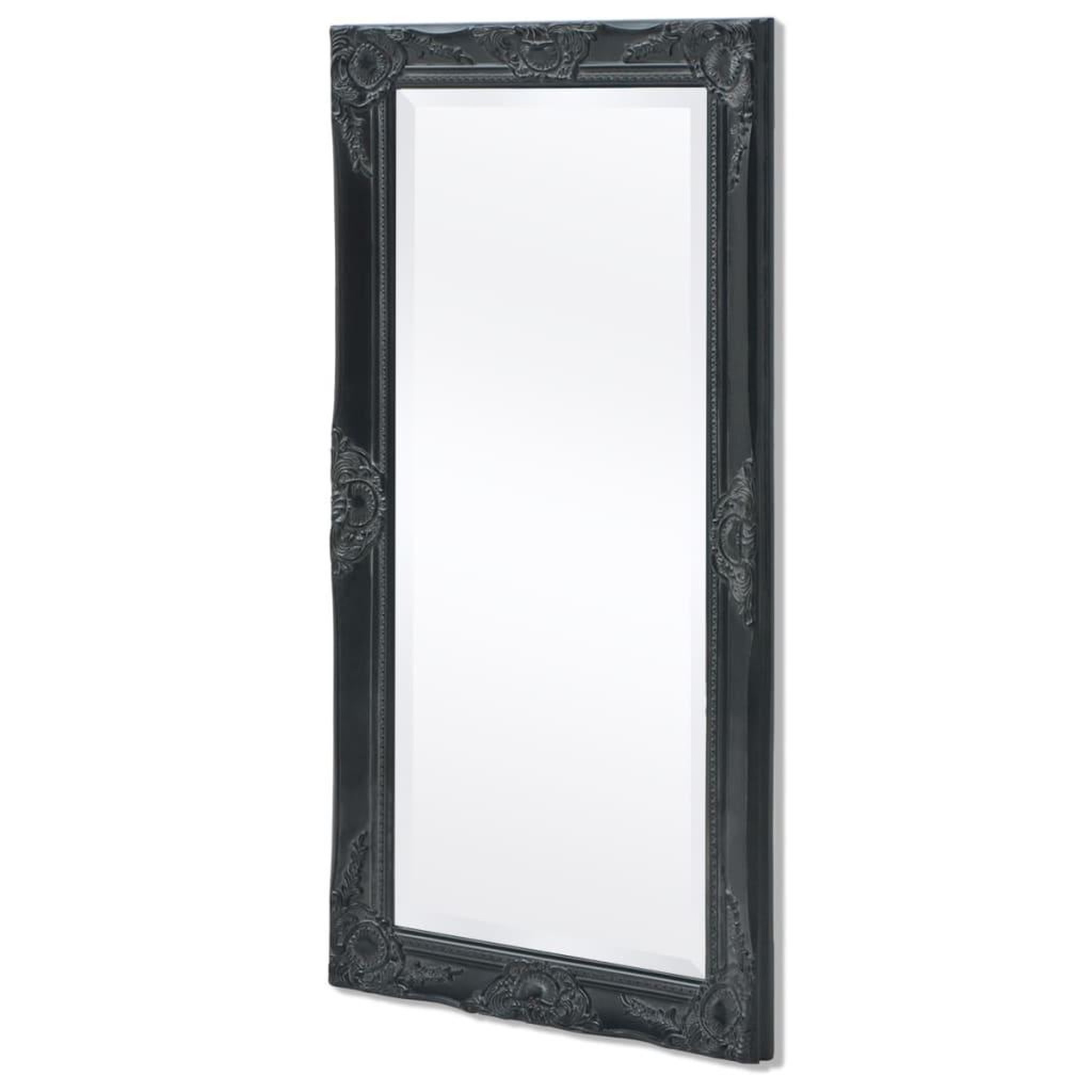 Voir la diapositive 4 : VIDAXL Miroir mural style baroque 100x50 cm noir