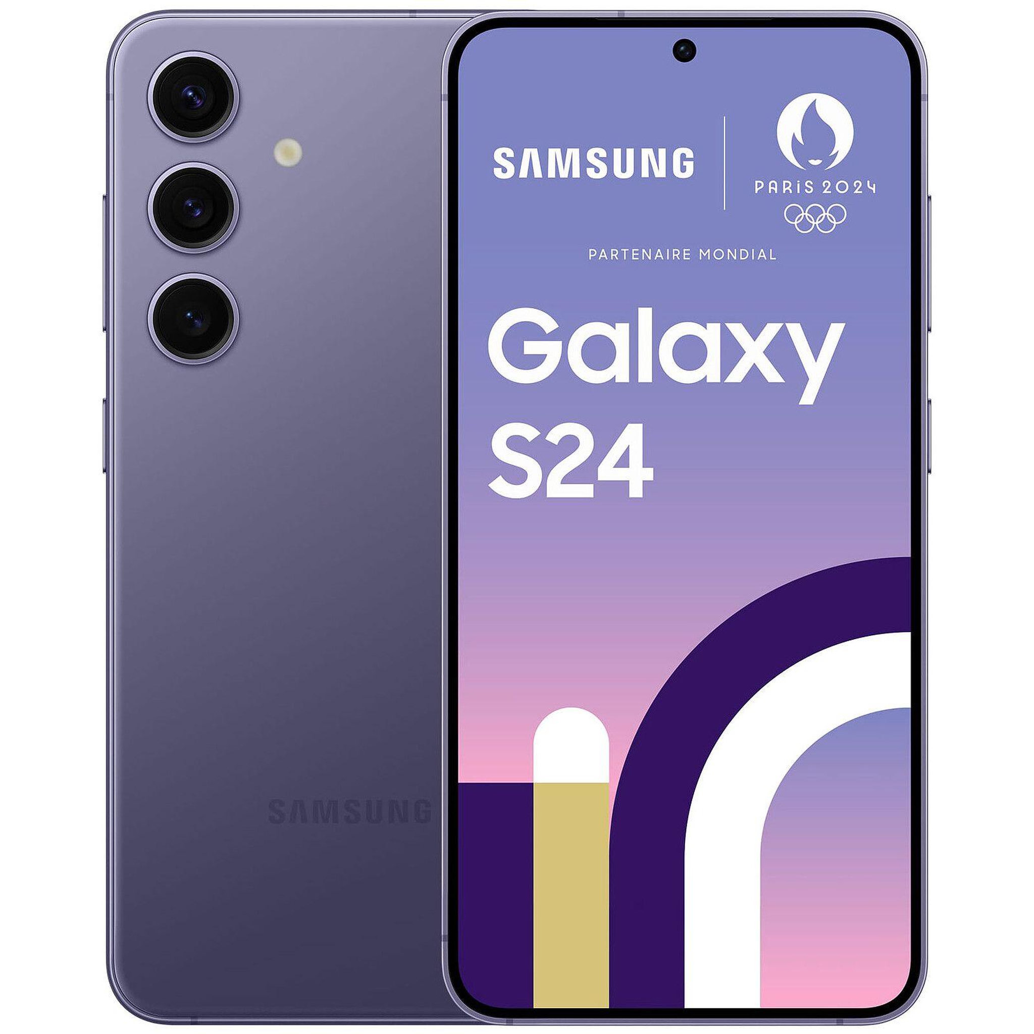 Voir la diapositive 1 : Samsung Samsung S921 Galaxy S24 5G Dual Reconditionné 128 Go - Grade C - Violet