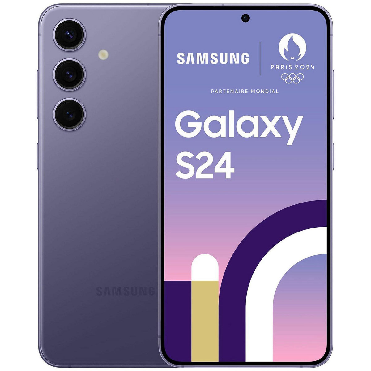 Samsung Samsung S921 Galaxy S24 5G Dual Reconditionné 128 Go - Grade C - Violet
