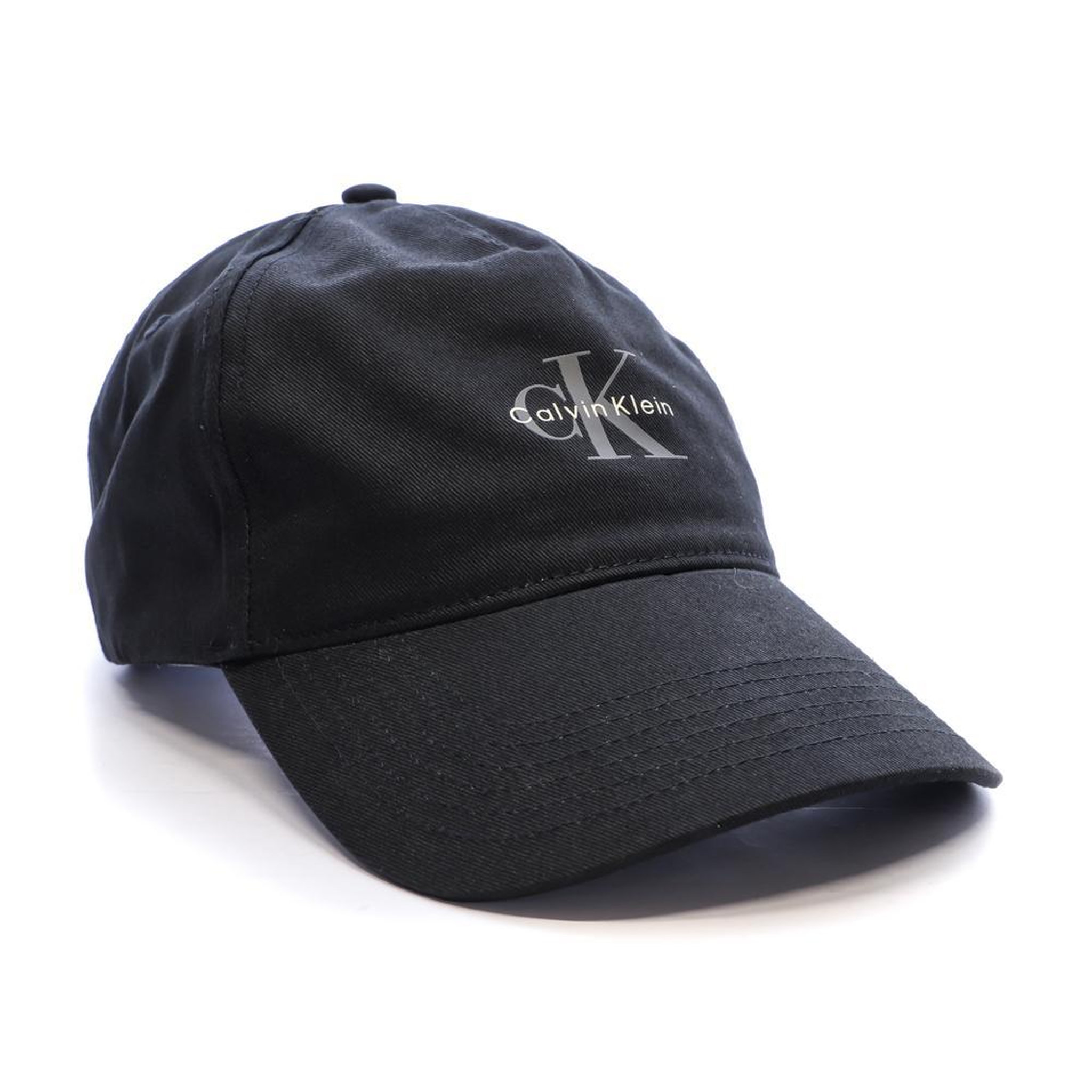 Voir la diapositive 2 : CALVIN KLEIN JEANS Casquette Noire Homme Calvin Klein Jeans Monologo Printed