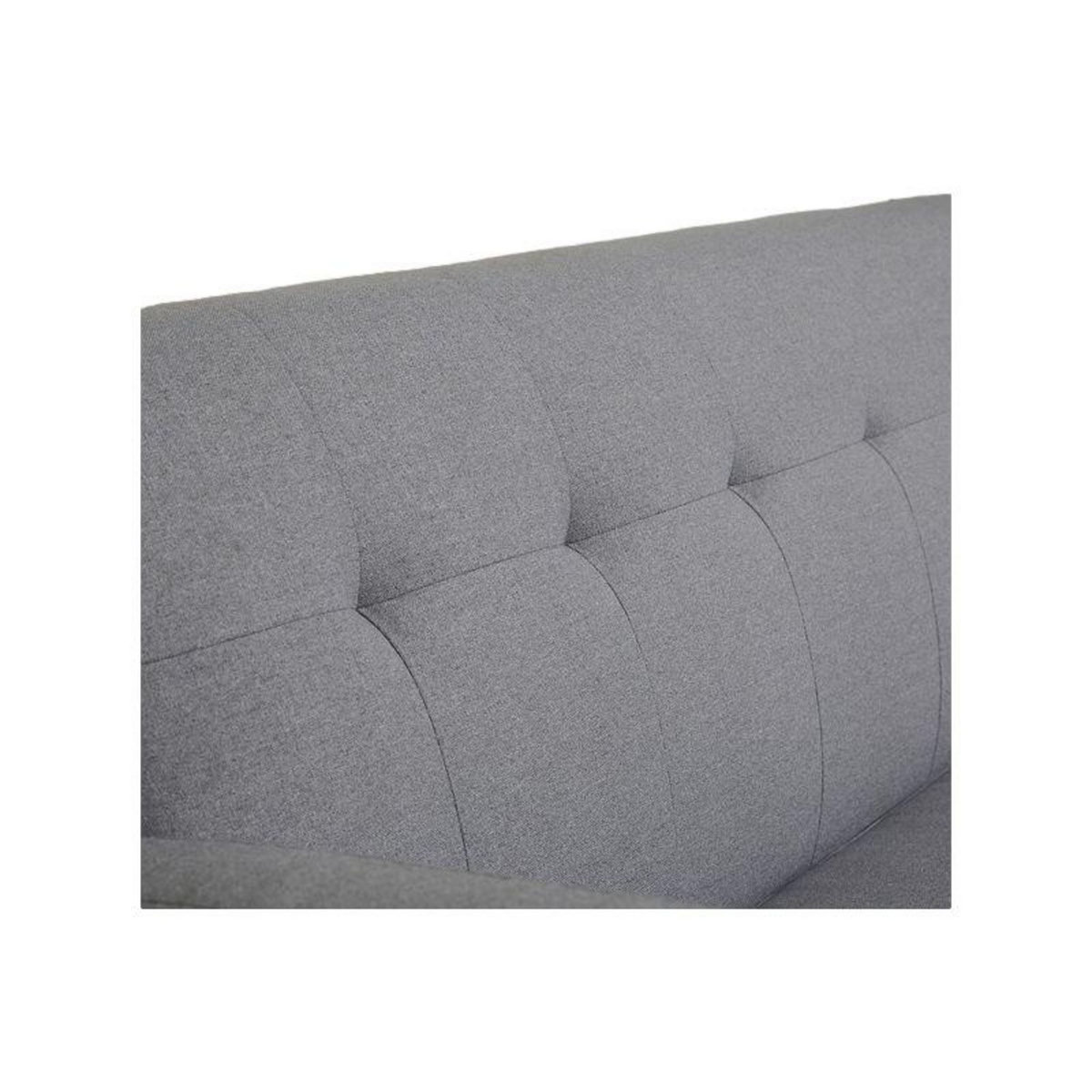 WILSA Canapé  Malmo  Style scandinave Gris souris
