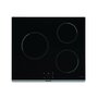 Voir la diapositive 1 : BRANDT Table de cuisson victrocéramique 60cm 4 feux 5900w noir - BPI5361B