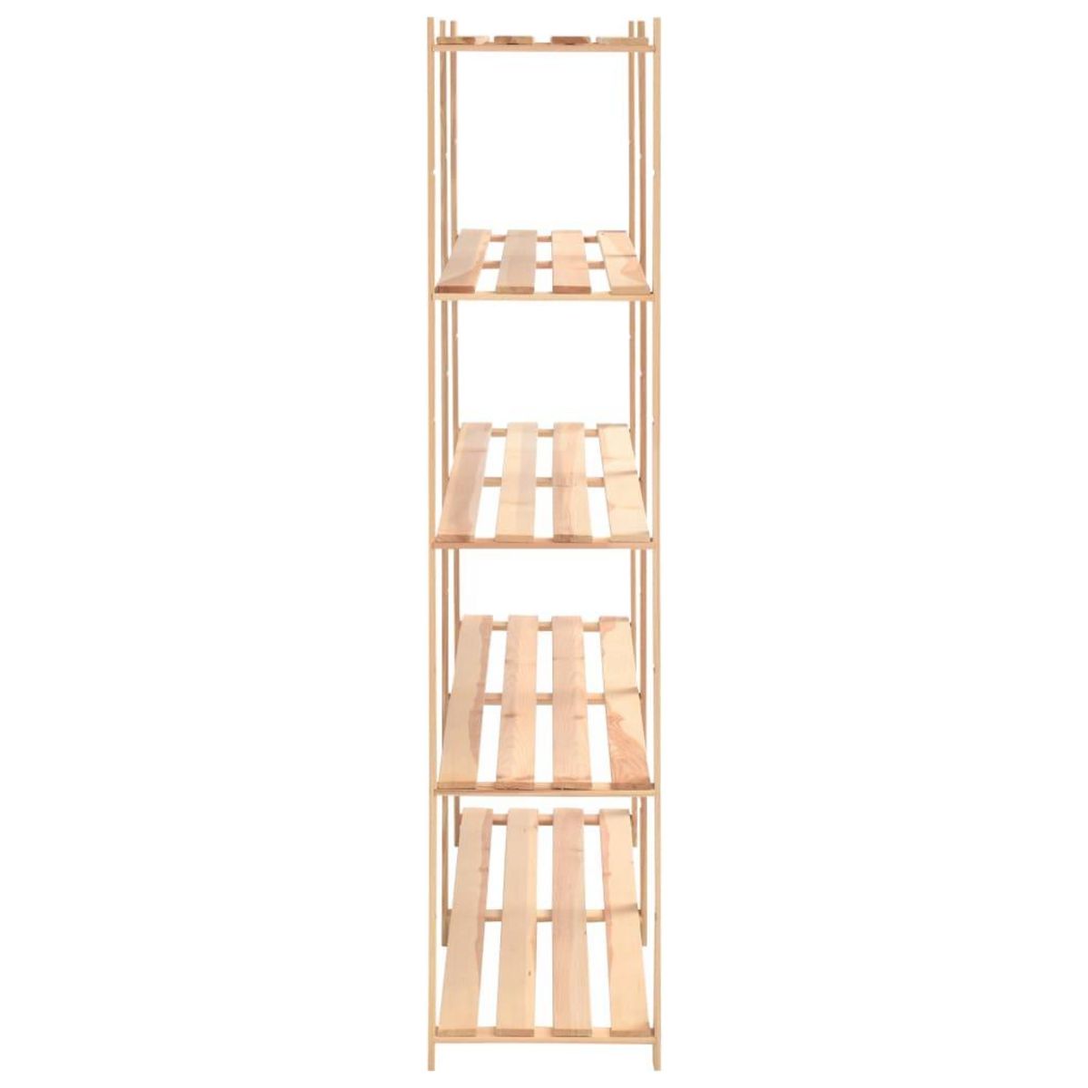 VIDAXL Etagere de stockage 5 niveaux 170x38x170 cm Pin solide 500 kg
