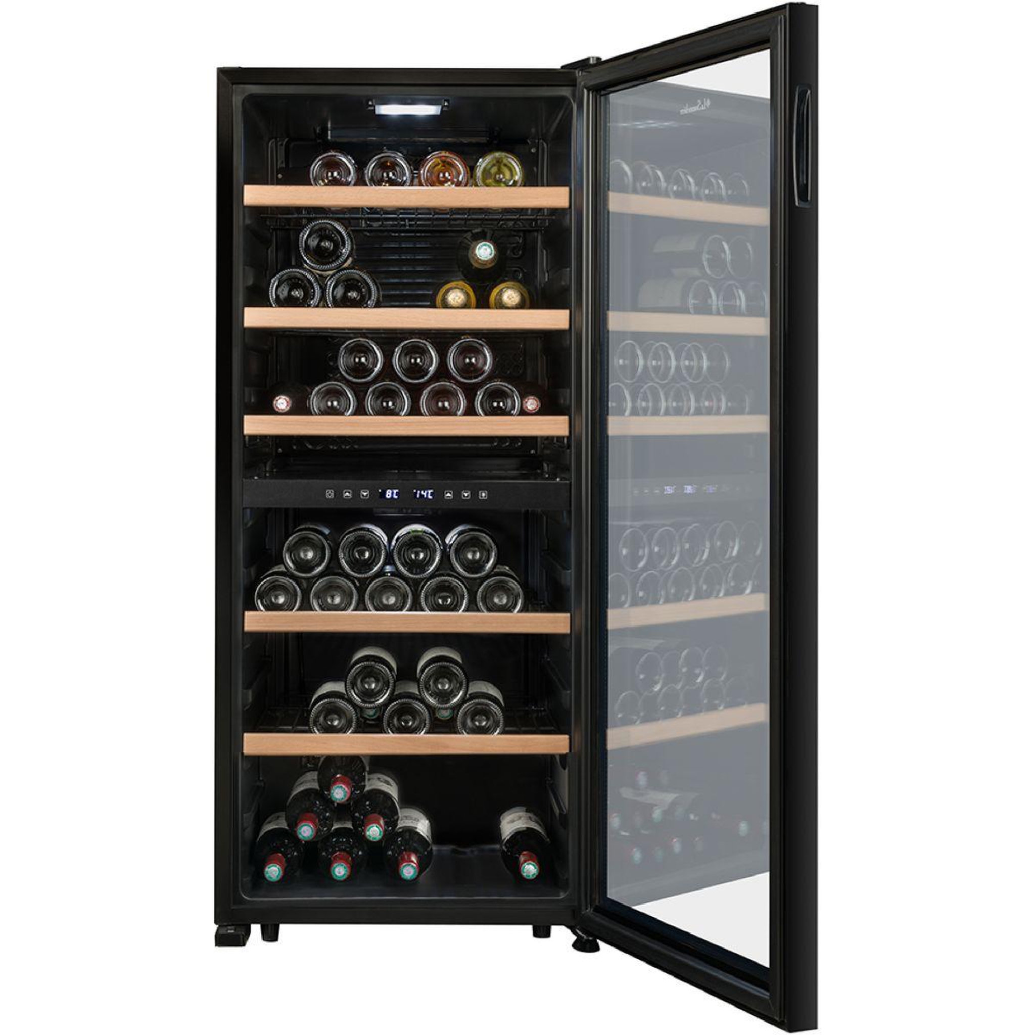 Voir la diapositive 2 : LA SOMMELIERE Cave à vin de service LS102DZBLACK