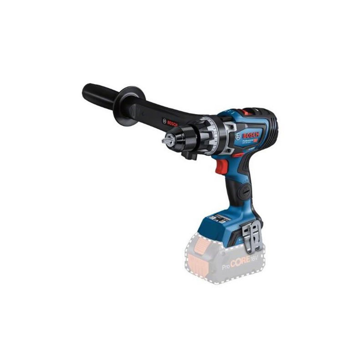 BOSCH Perceuse visseuse à percussion 18V GSB 18V 150 C PROFESSIONAL (sans batterie ni chargeur) BOSCH 06019J5101