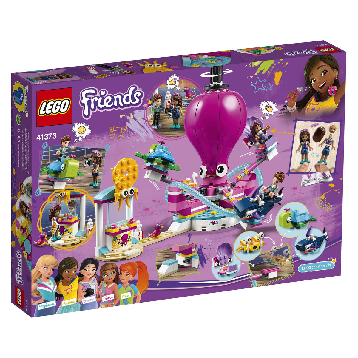 LEGO Friends 41373 - Le manège de la pieuvre