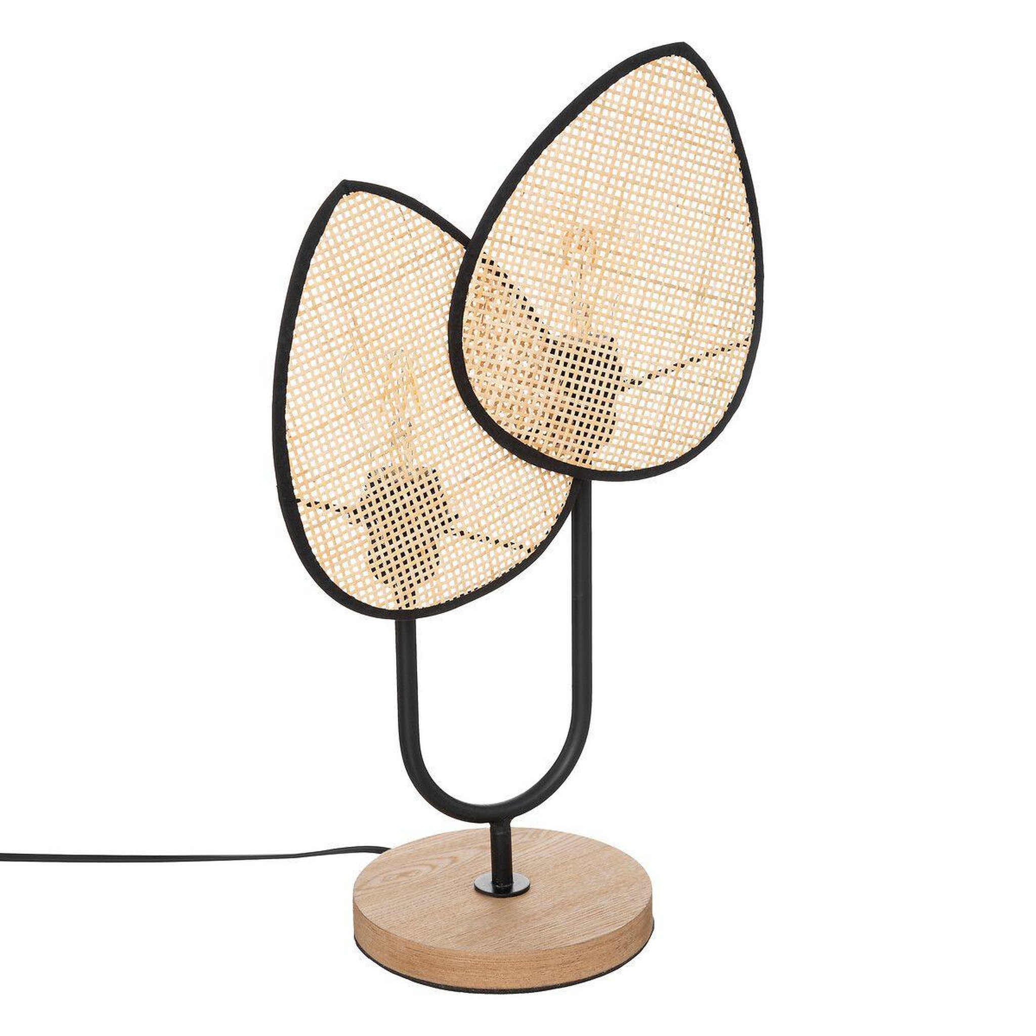 ATMOSPHERA Lampe à poser en métal  olme  44cm beige