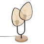 Voir la diapositive 1 : ATMOSPHERA Lampe à Poser en Métal  Olme  44cm Beige