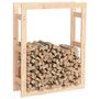 Voir la diapositive 4 : VIDAXL Support pour bois de chauffage 80x25x100 cm Bois de pin massif