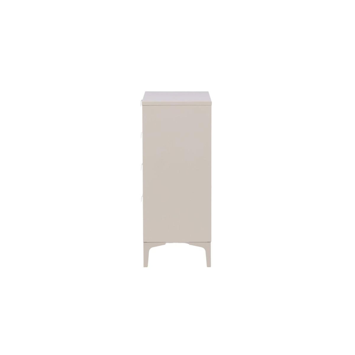 Paris Prix Commode Design 4 Tiroirs  Piring  98cm Beige