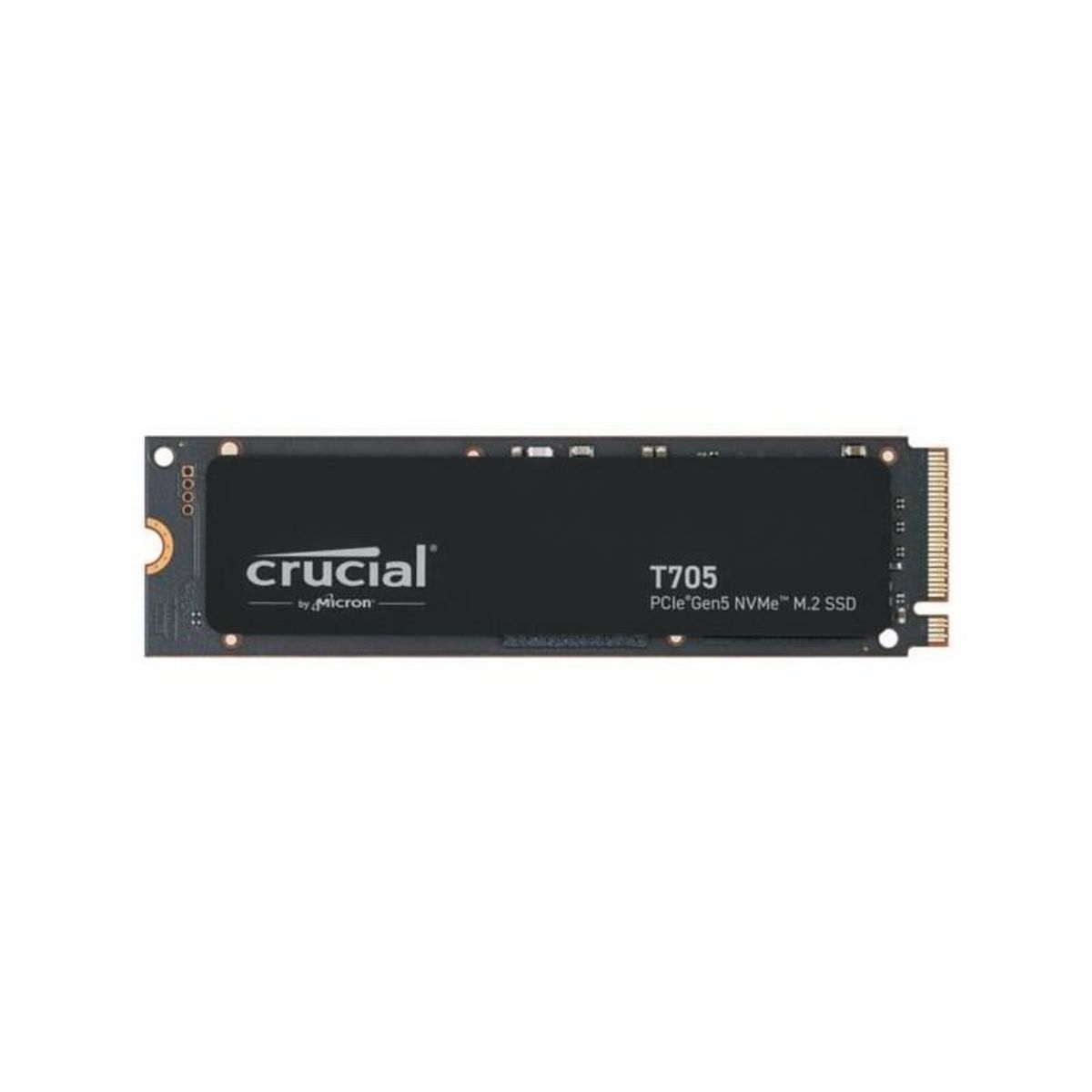 Crucial SSD Interne Gaming - CRUCIAL - T705 SSD 1To PCIe Gen5 NVMe M.2 (2024) - Rétrocompatibilité PCIe 3.0 et 4.0 - CT1000T705SSD3