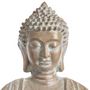 Voir la diapositive 3 : ATMOSPHERA Statuette de Bouddha Eté Indien - H. 39 cm - Beige effet blanchi