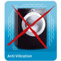 Voir la diapositive 5 : XAVAX ACC. ABSORBEURS VIBRATIONS LAVE-LINGE 4P