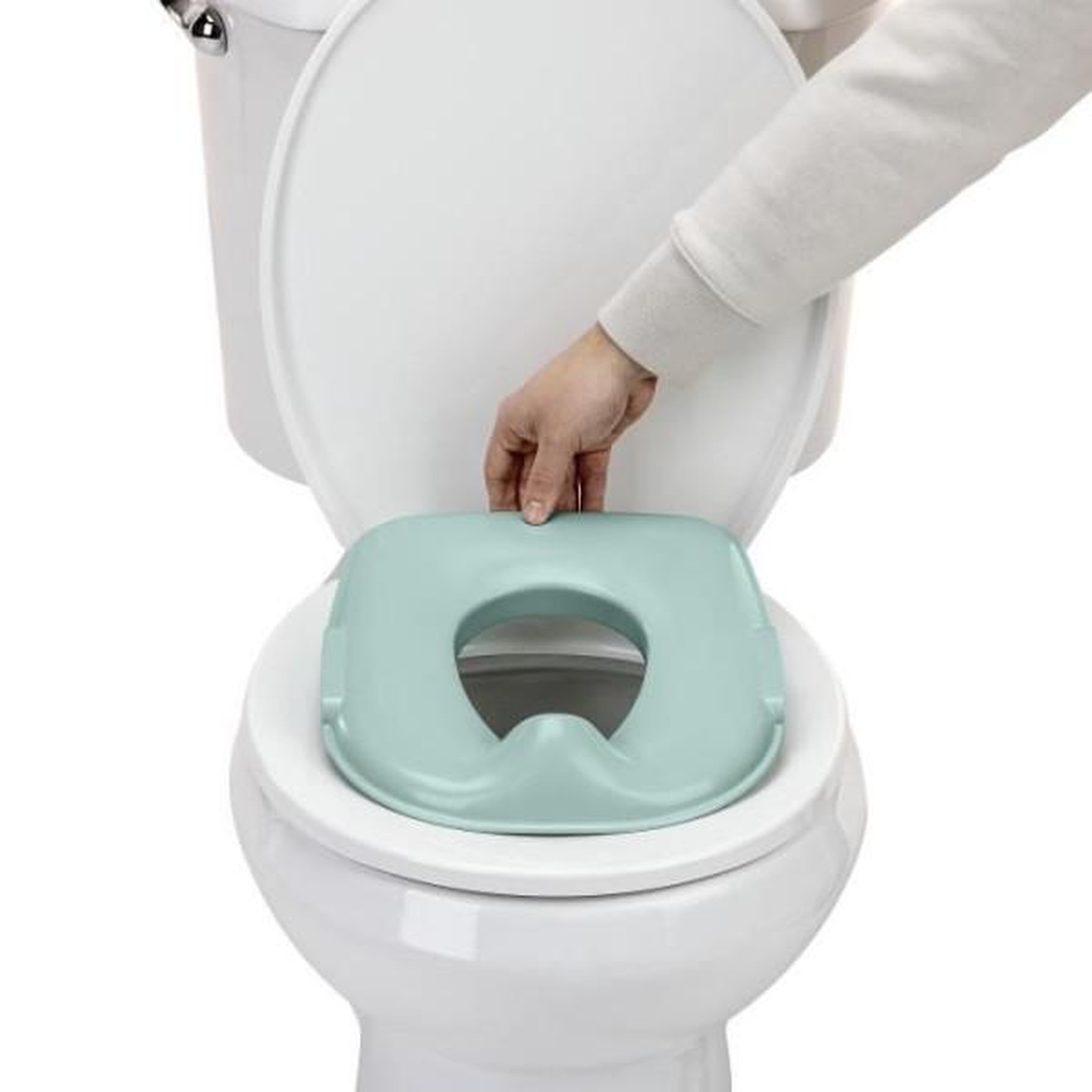 Voir la diapositive 3 : MARKET24 INGENUITY Pot, réducteur de toilette et marche pied 3 en 1