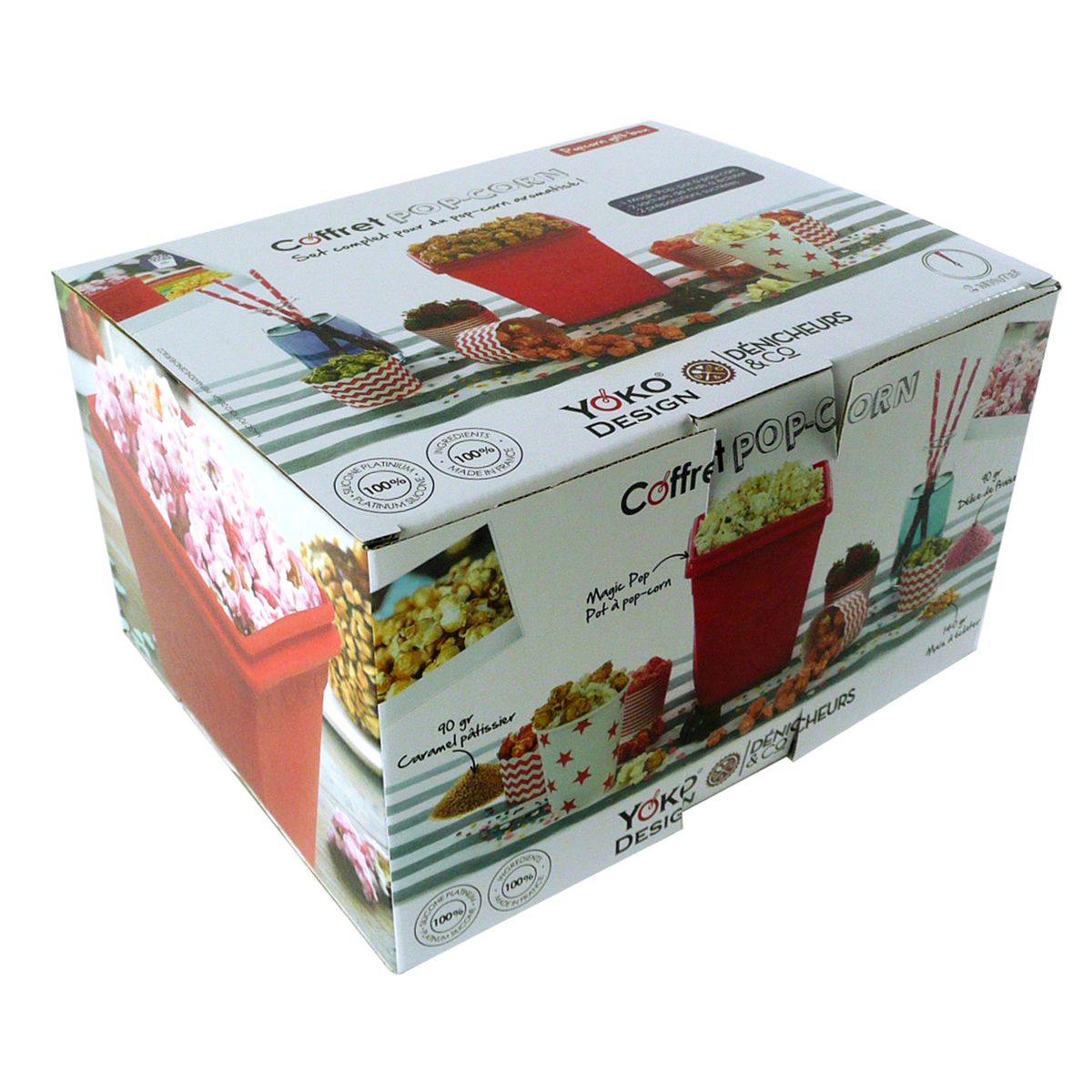 YOKODESIGN Coffret Pop corn
