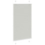 Voir la diapositive 3 : VIDAXL Store plisse gris clair 75x150 cm largeur du tissu 74,4 cm