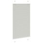 Voir la diapositive 3 : VIDAXL Store plisse gris clair 75x150 cm largeur du tissu 74,4 cm