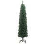 Voir la diapositive 3 : VIDAXL Sapin de Noël artificiel mince avec support vert 210 cm PVC
