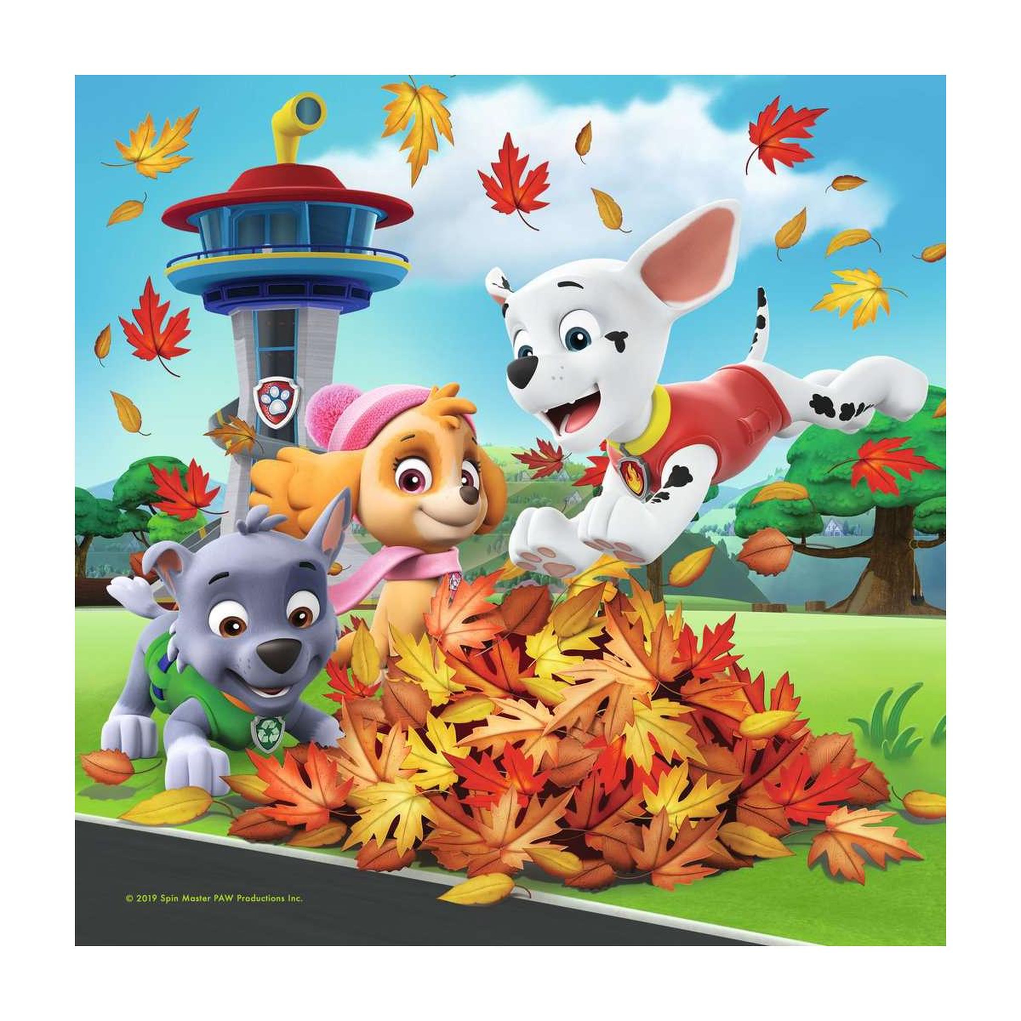 Voir la diapositive 3 : RAVENSBURGER Puzzles 3x49 p - Prets a secourir / Pat Patrouille
