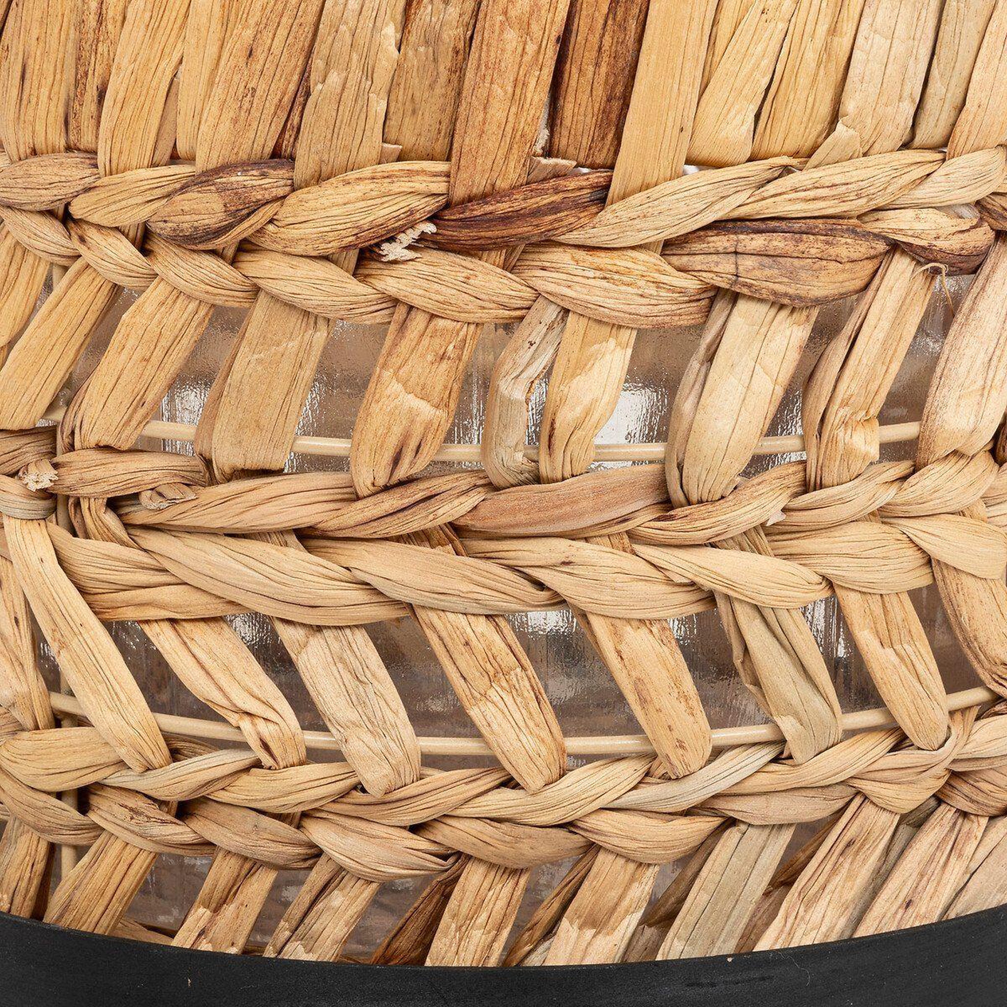 Voir la diapositive 2 : ATMOSPHERA Cache-pot sur pied  exotic panama  31cm naturel