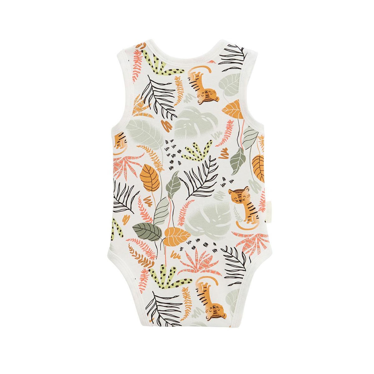 Petit Béguin Lot de 2 bodies bébé sans manches Dumbea