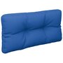 Voir la diapositive 5 : VIDAXL Coussins de palette lot de 2 bleu royal tissu