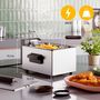 Voir la diapositive 3 : TRISTAR Friteuse 3L revetement acier inox