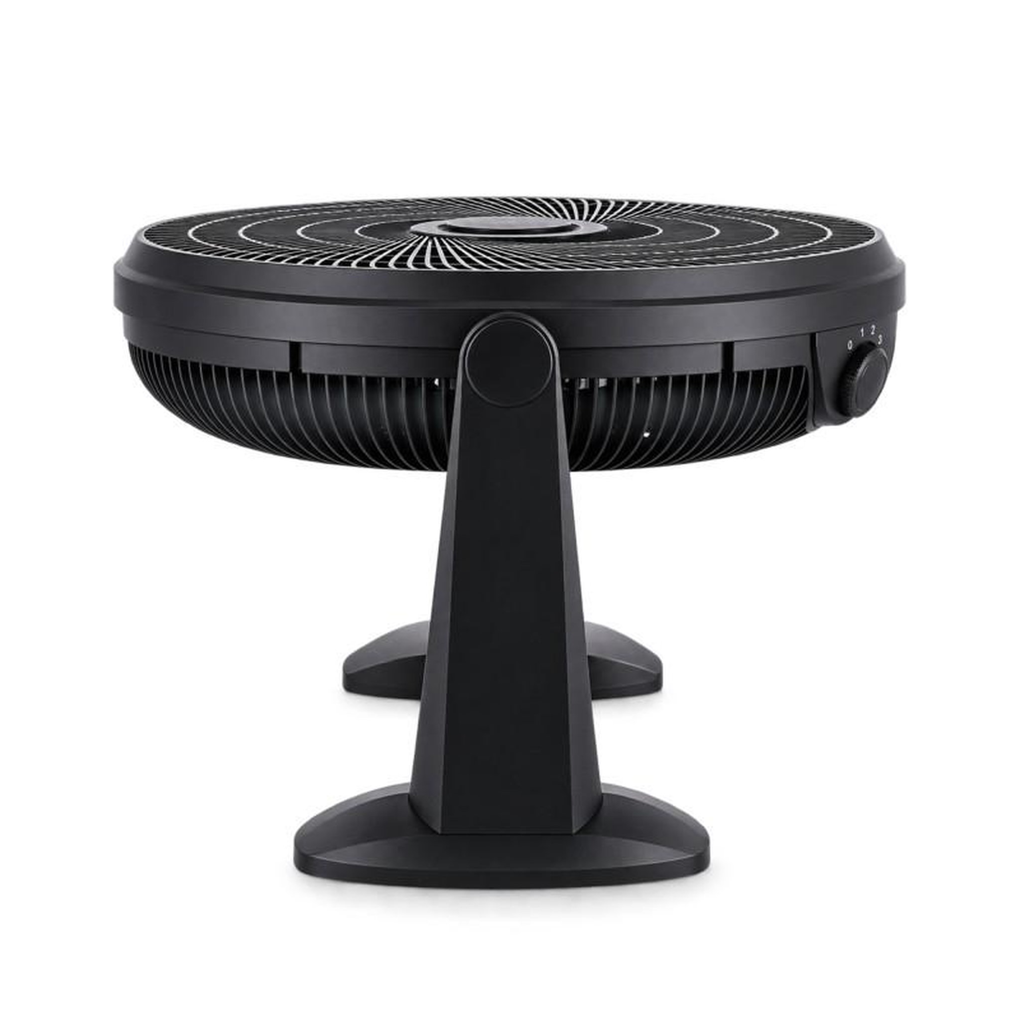 Voir la diapositive 5 : Ventilateur De Sol Et Table Rond Inclinable 36 Cm – Noir 50w