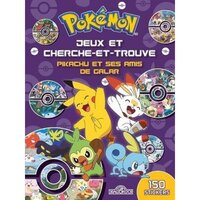 Pokémon - Coloriages cherche-et-trouve - Pikachu à Galar - Avec des  stickers - Dès 5 ans : The Pokémon Company: : Livres