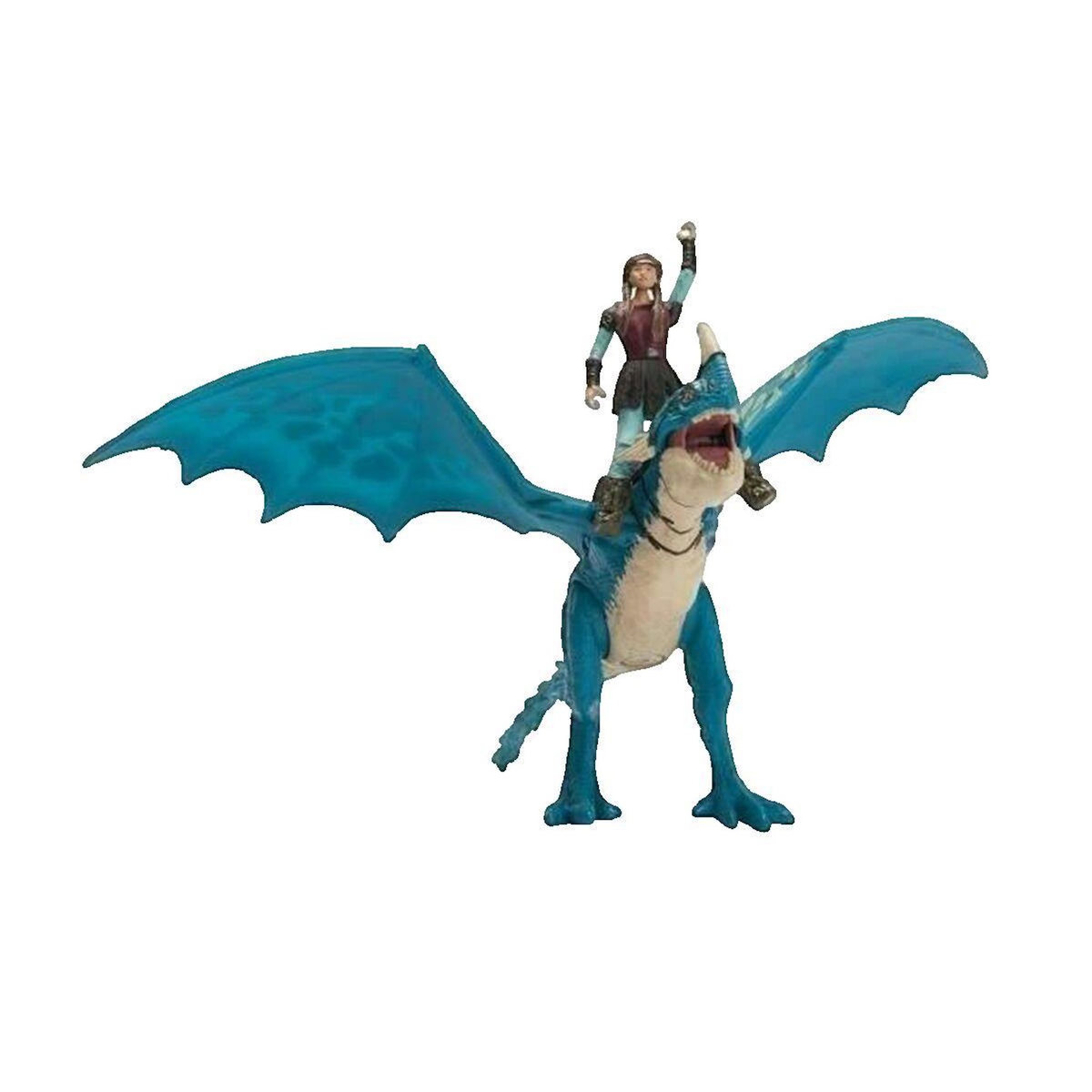 ASTER Figurines Aster Pack Dragon Mortel Nadder et Dresseur Astrid