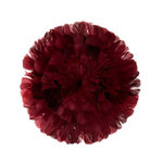 Paris Prix Boule Déco  Plumes  40cm Bordeaux