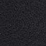 Voir la diapositive 3 : VIDAXL Napperons 4 pcs Noir Plain 38 cm Rond Coton