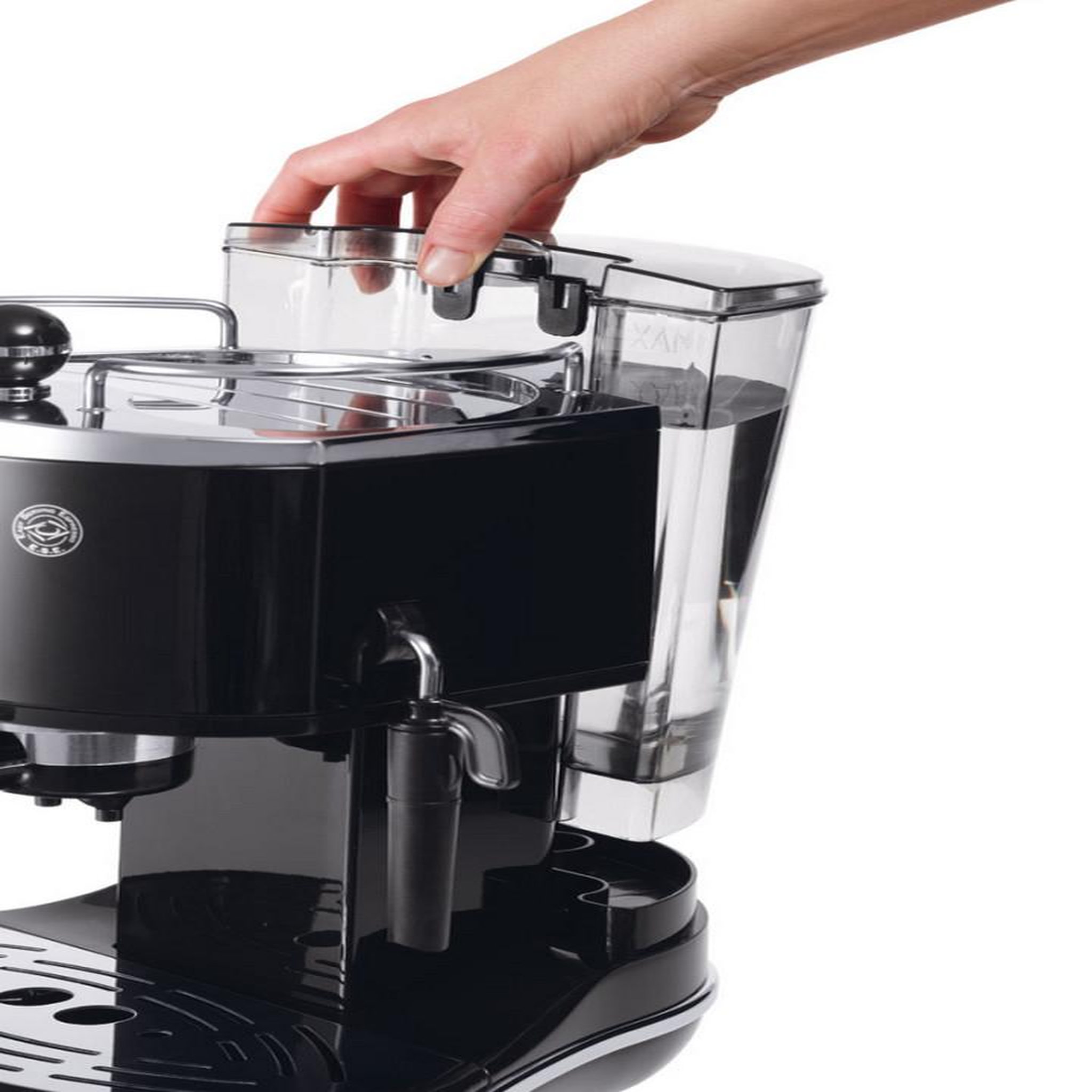 Voir la diapositive 3 : DELONGHI Machine à espresso 15 bars noir - eco311bk