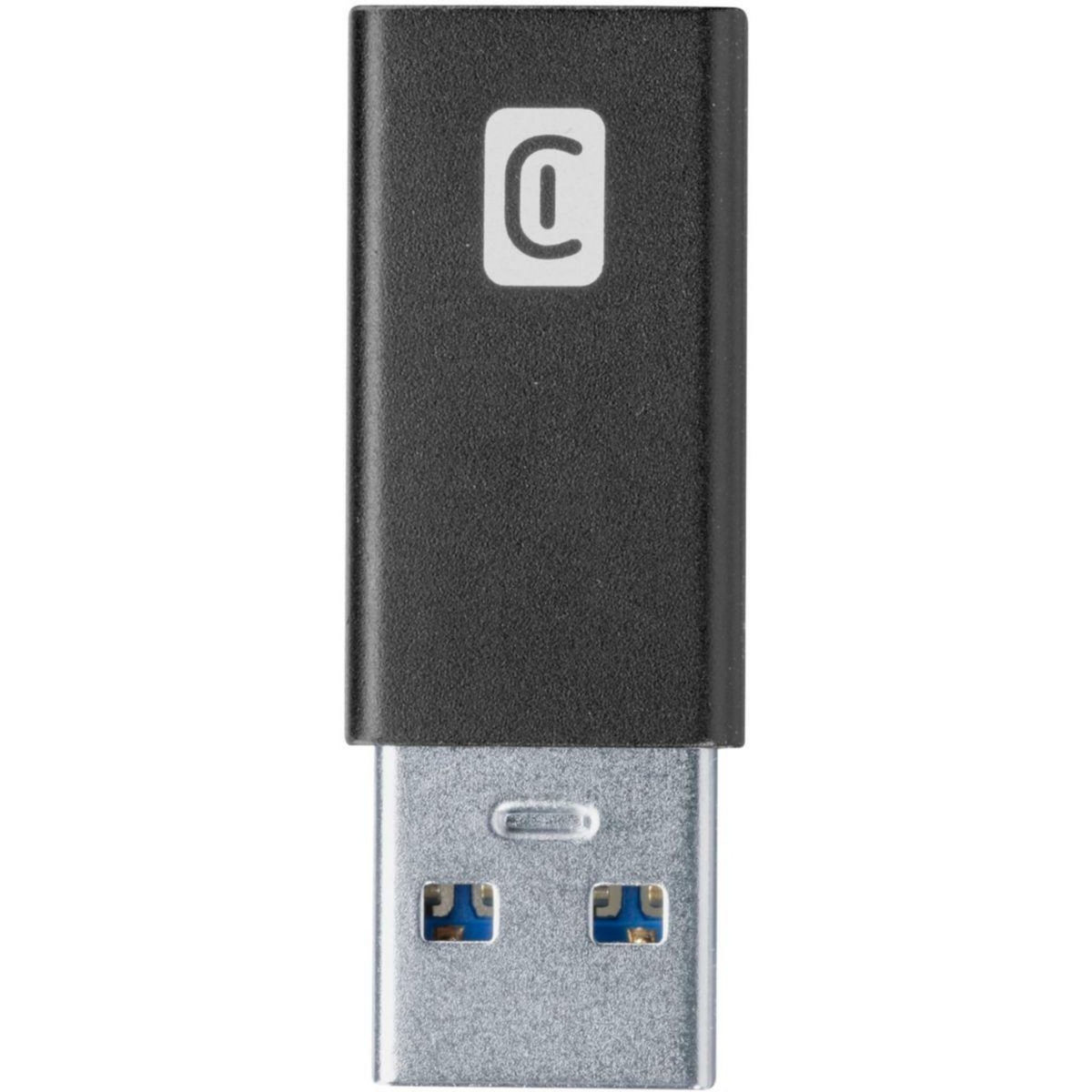 Cellularline Adaptateur USB adaptateur voiture USB-C vers USB-A