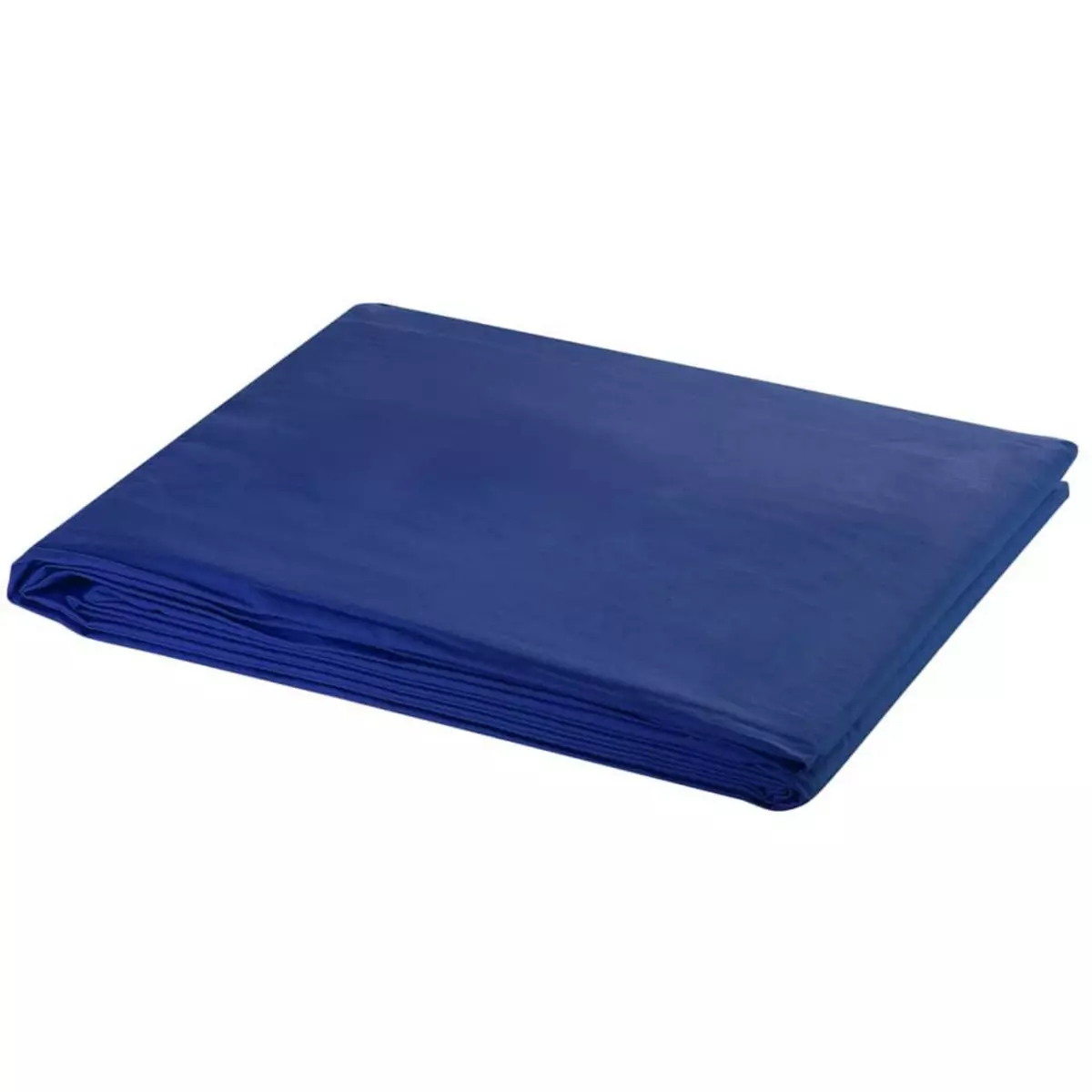 VIDAXL Toile de fond Coton Bleu 600x300 cm Incrustation