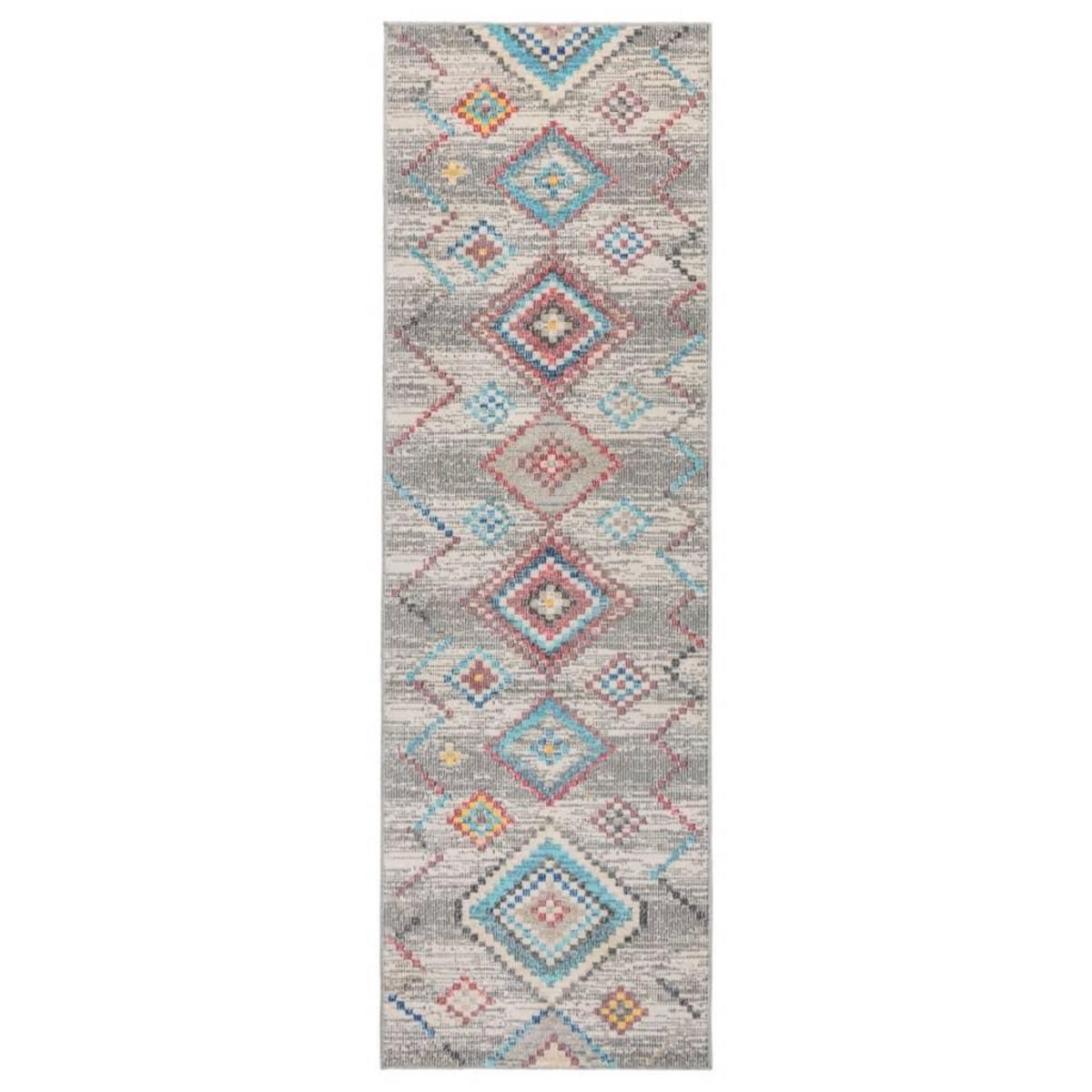 VIDAXL Tapis ARBIZU interieur exterieur design vintage 80x250 cm