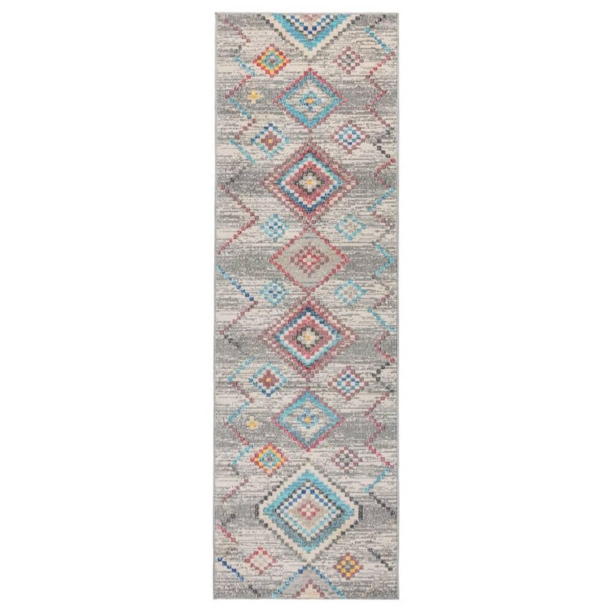 VIDAXL Tapis ARBIZU interieur exterieur design vintage 80x250 cm