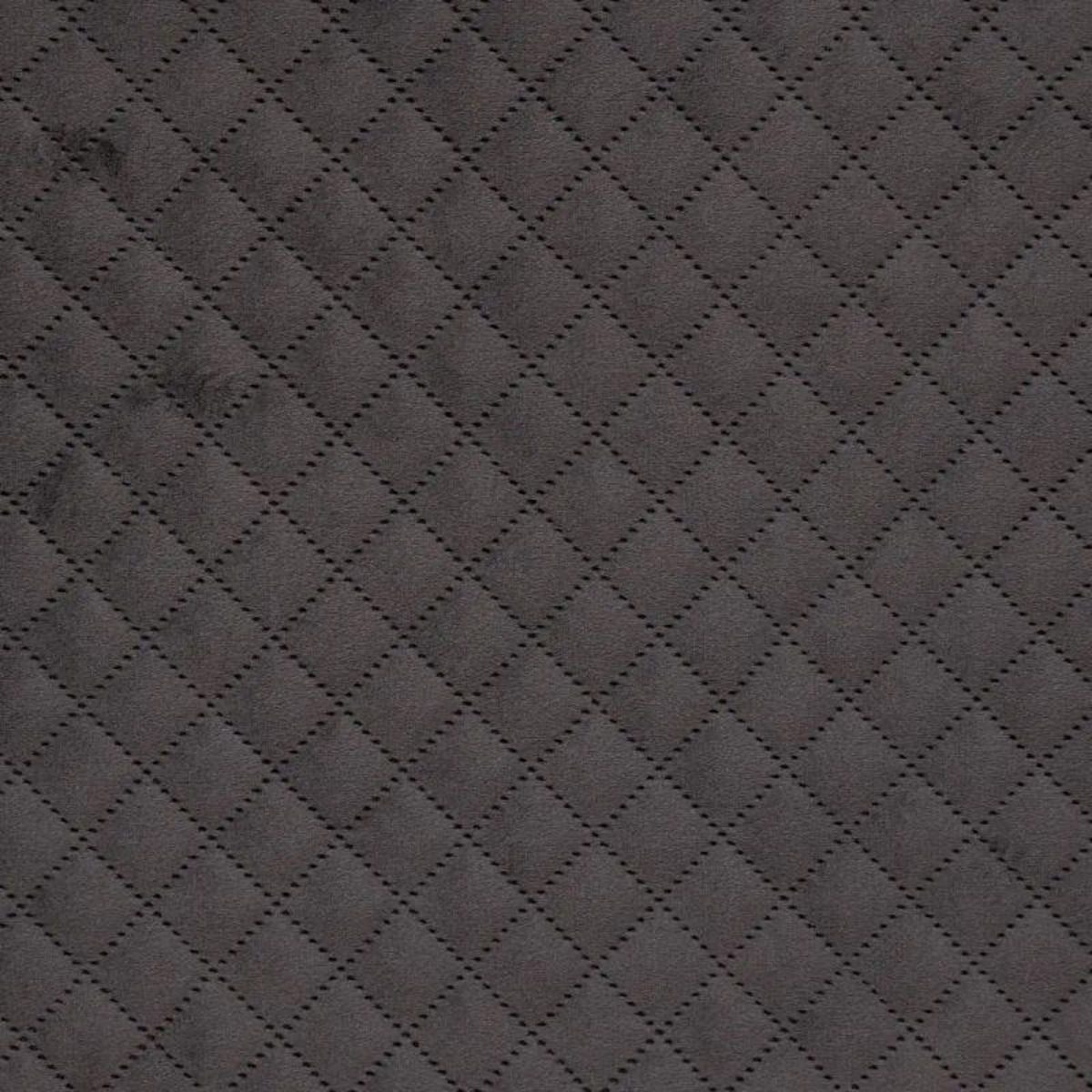  Pouf & Coffre de Rangement  Velours  76cm Gris