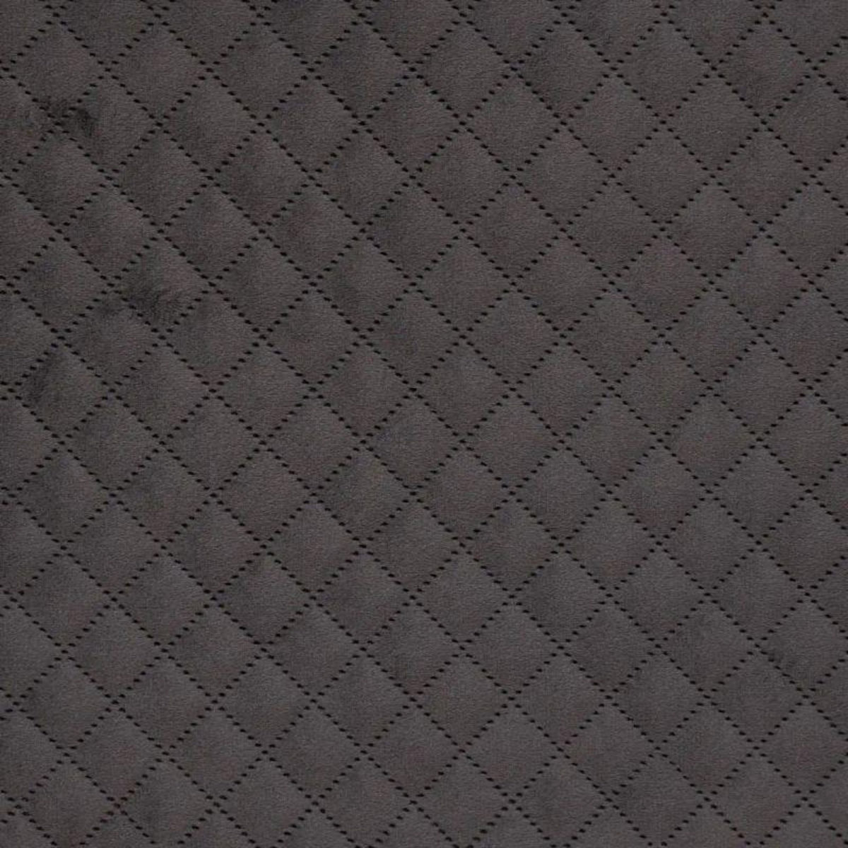  Pouf & Coffre de Rangement  Velours  76cm Gris