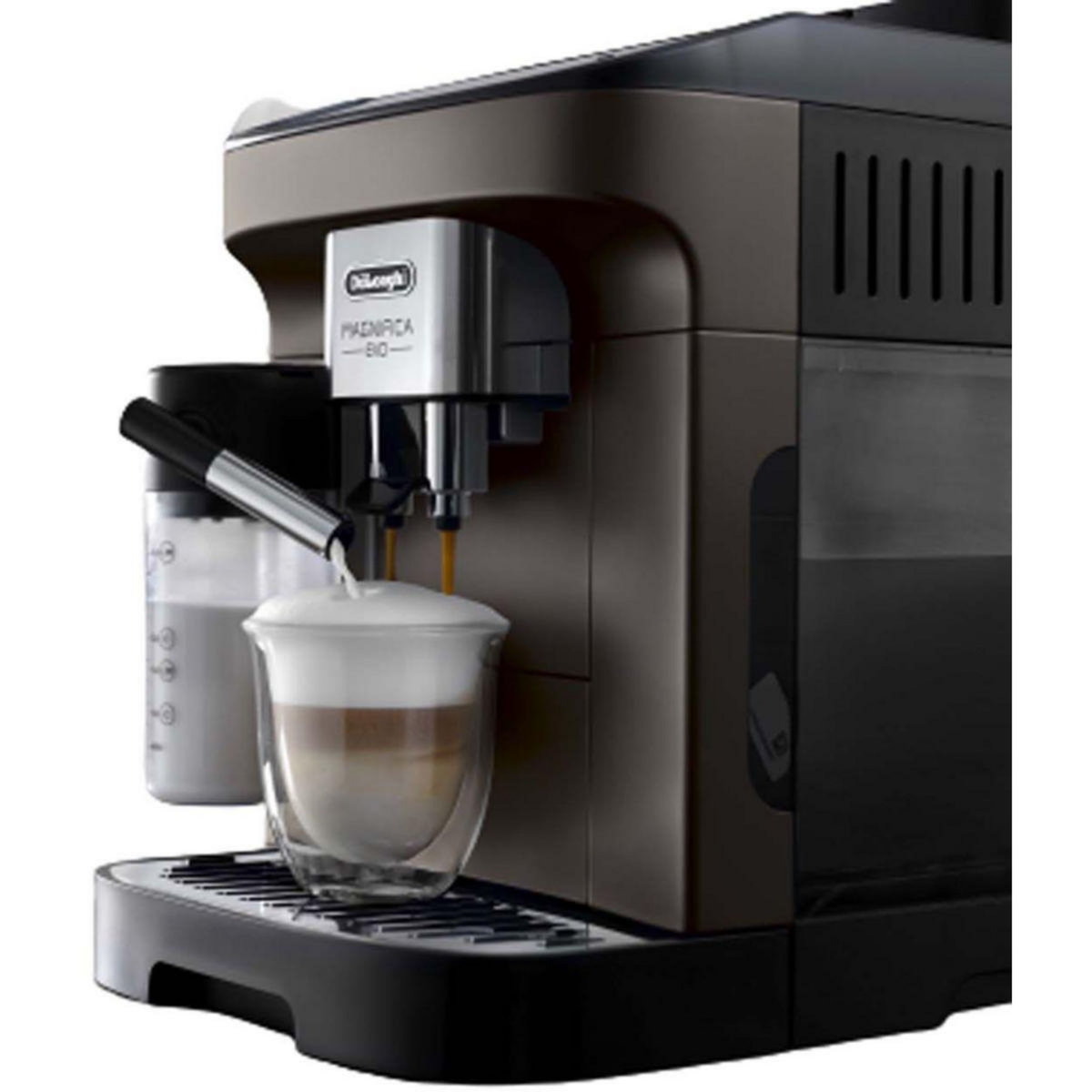 DELONGHI Expresso Broyeur Magnifica Evo ECAM293.61.BW My Latte marron