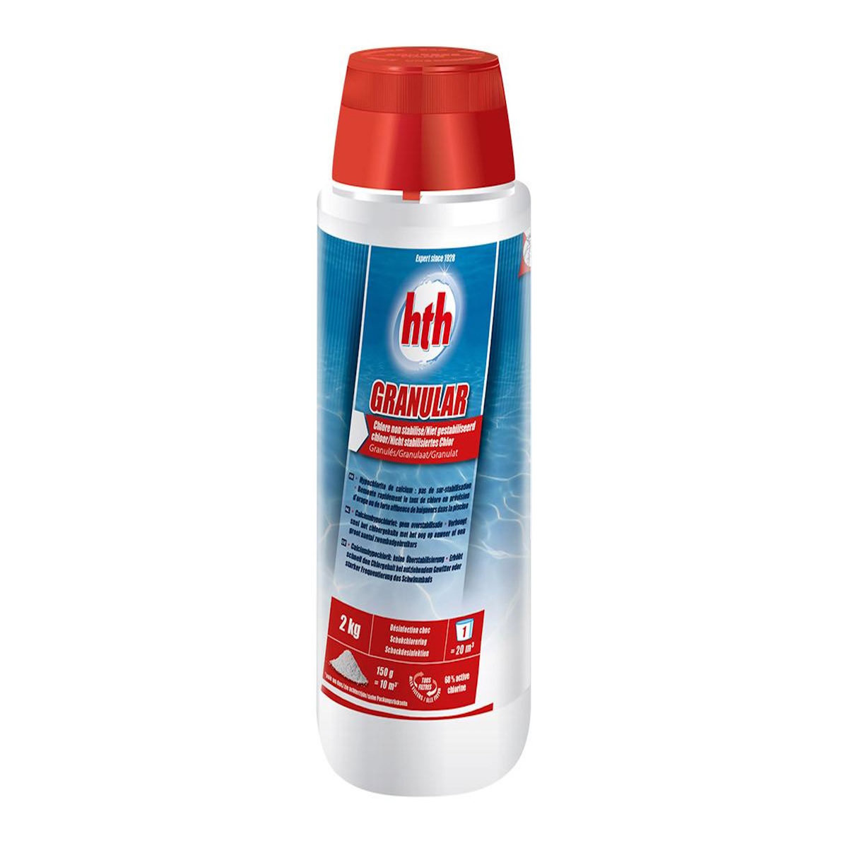 HTH Chlore choc sans stabilisant Granular 2,5 kg - HTH