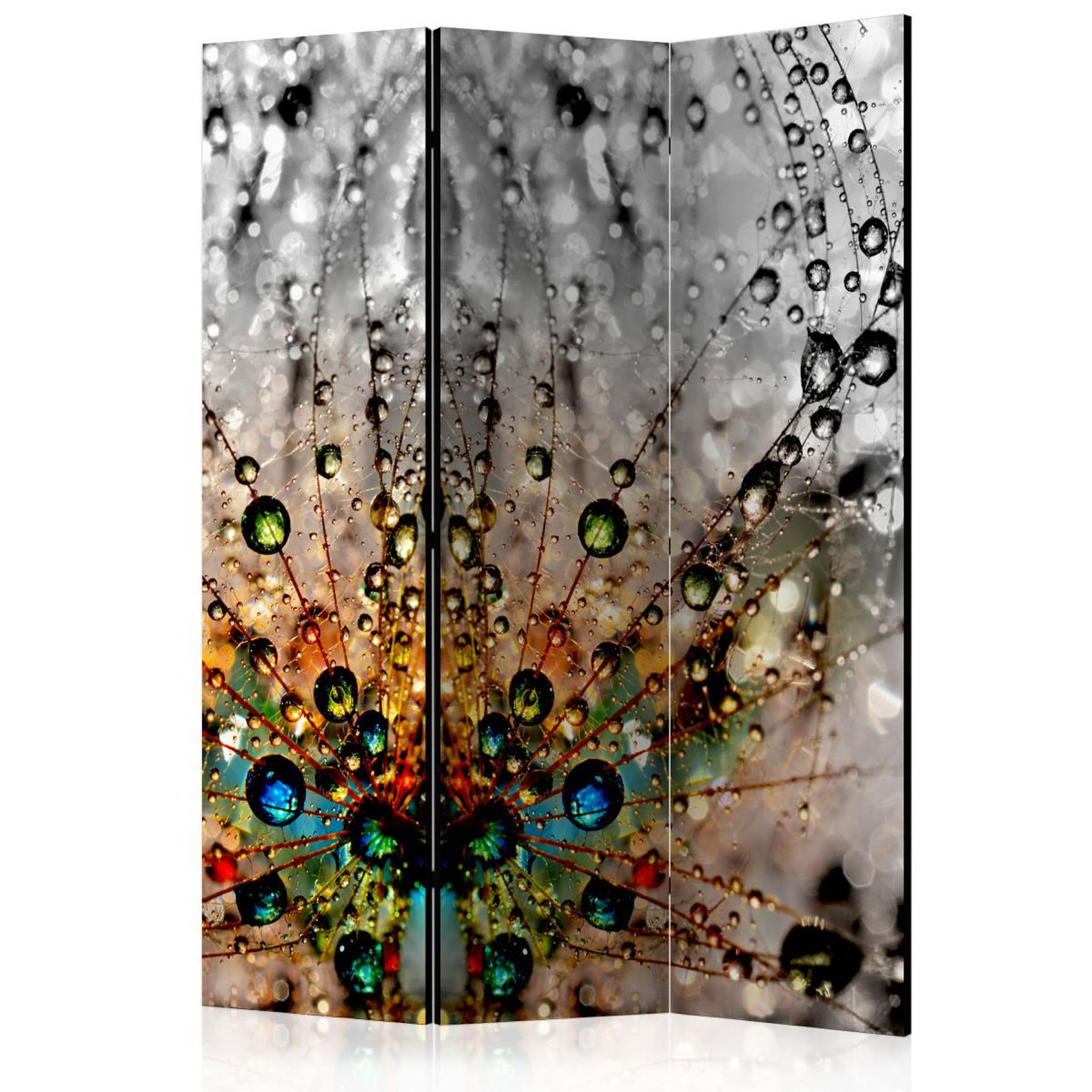 Voir la diapositive 1 : Paris Prix Paravent 3 volets  enchanted morning dew  135x172cm