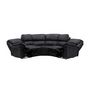 Voir la diapositive 5 : Paris Prix Canapé d'Angle de Relaxation  Saranda  338cm Noir