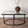 Voir la diapositive 5 : Paris Prix Table Basse Design en Verre  Skanor  90cm Noir