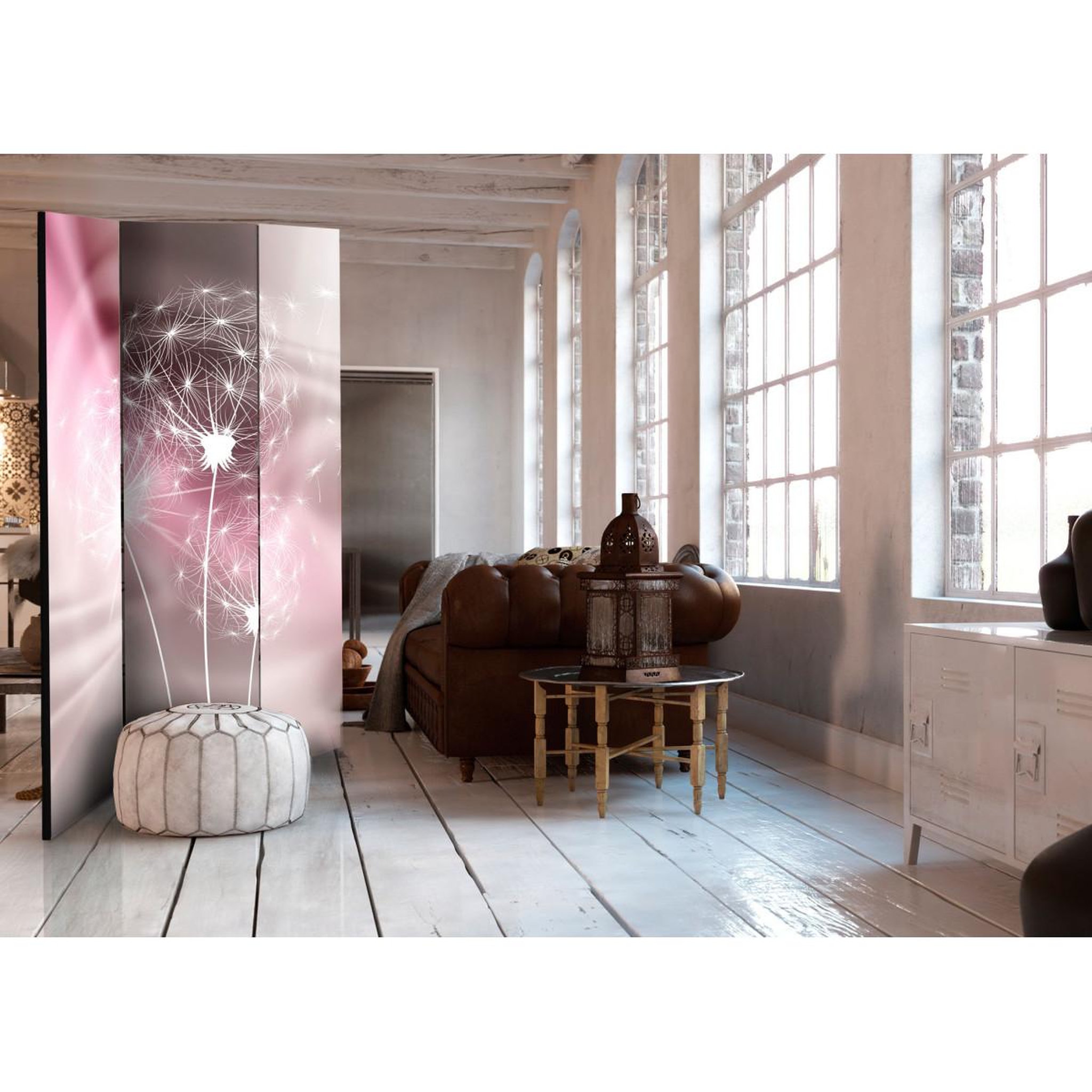 Voir la diapositive 2 : Paris Prix Paravent 3 volets  magic touch  135x172cm