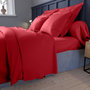 Voir la diapositive 2 : DODO Drap housse Partition Satin de coton Coloris Rouge